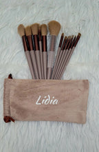 bolsita personalizada con 13 brochas