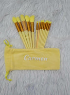 bolsita personalizada con 13 brochas