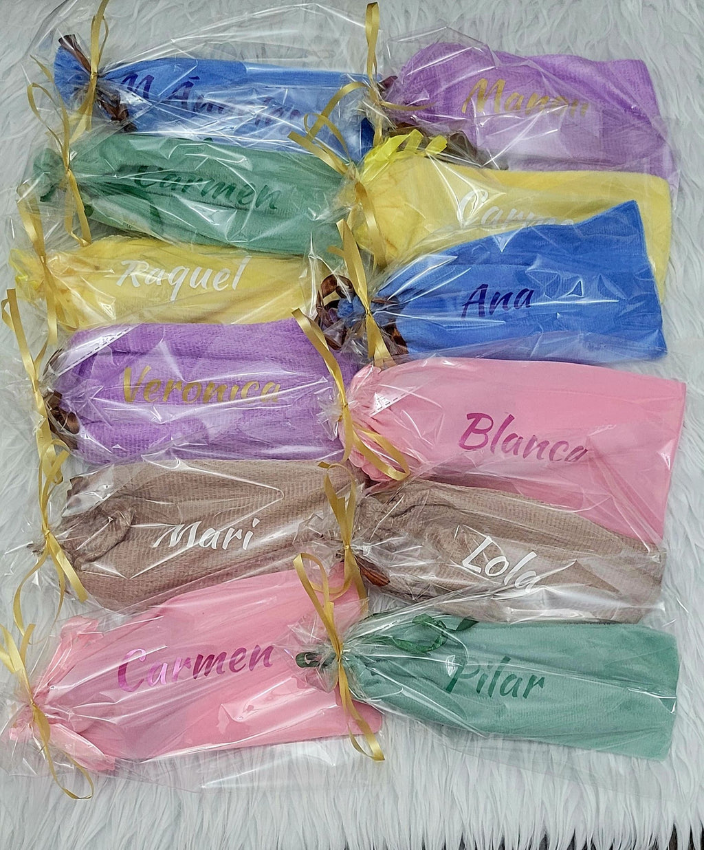 bolsita personalizada con 13 brochas