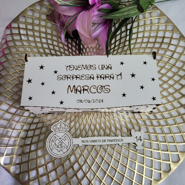 Caja más llave Real Madrid