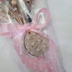 Ramo flores preservadas con chapa personalizada