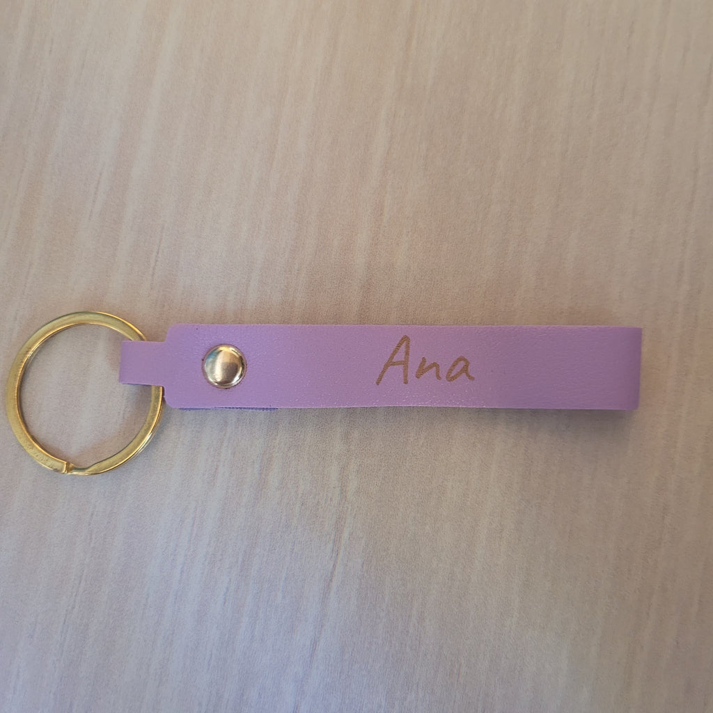 Llaveros ecopiel grabados a laser