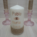 Ritual de la Luz para Boda Personalizado | Velas Personalizadas | nelu.dreams