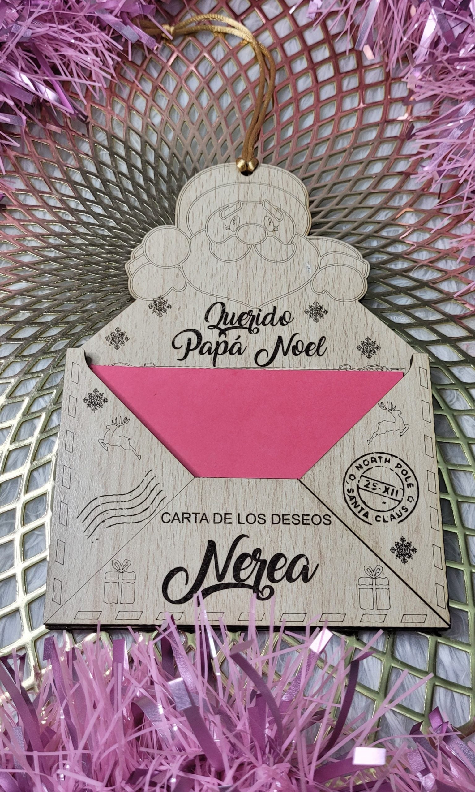 Carta sobre papa noél