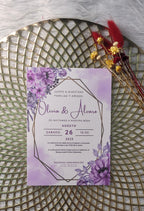 Invitación modelo ágata