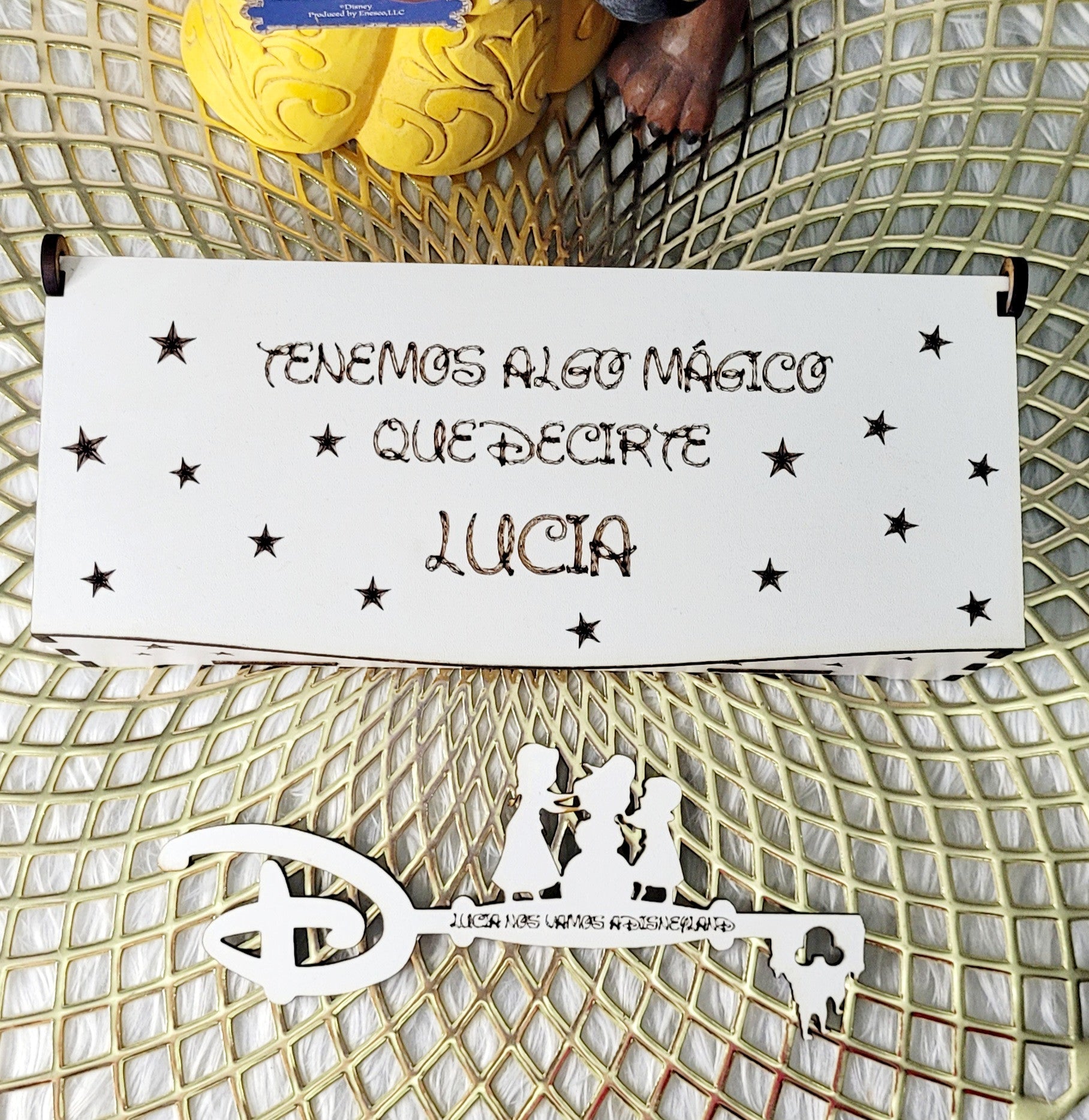 Caja mas llave disney