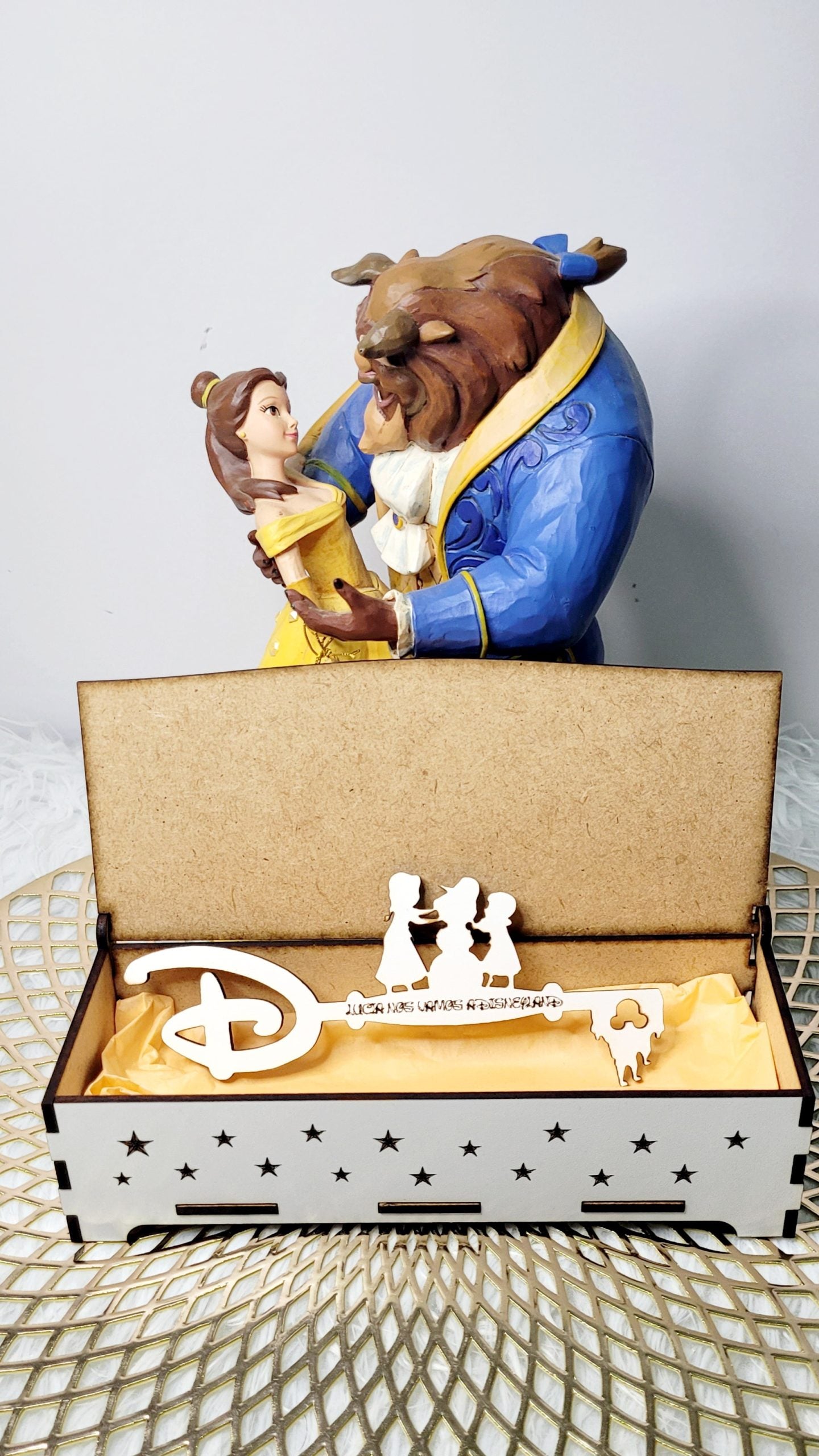 Caja mas llave disney