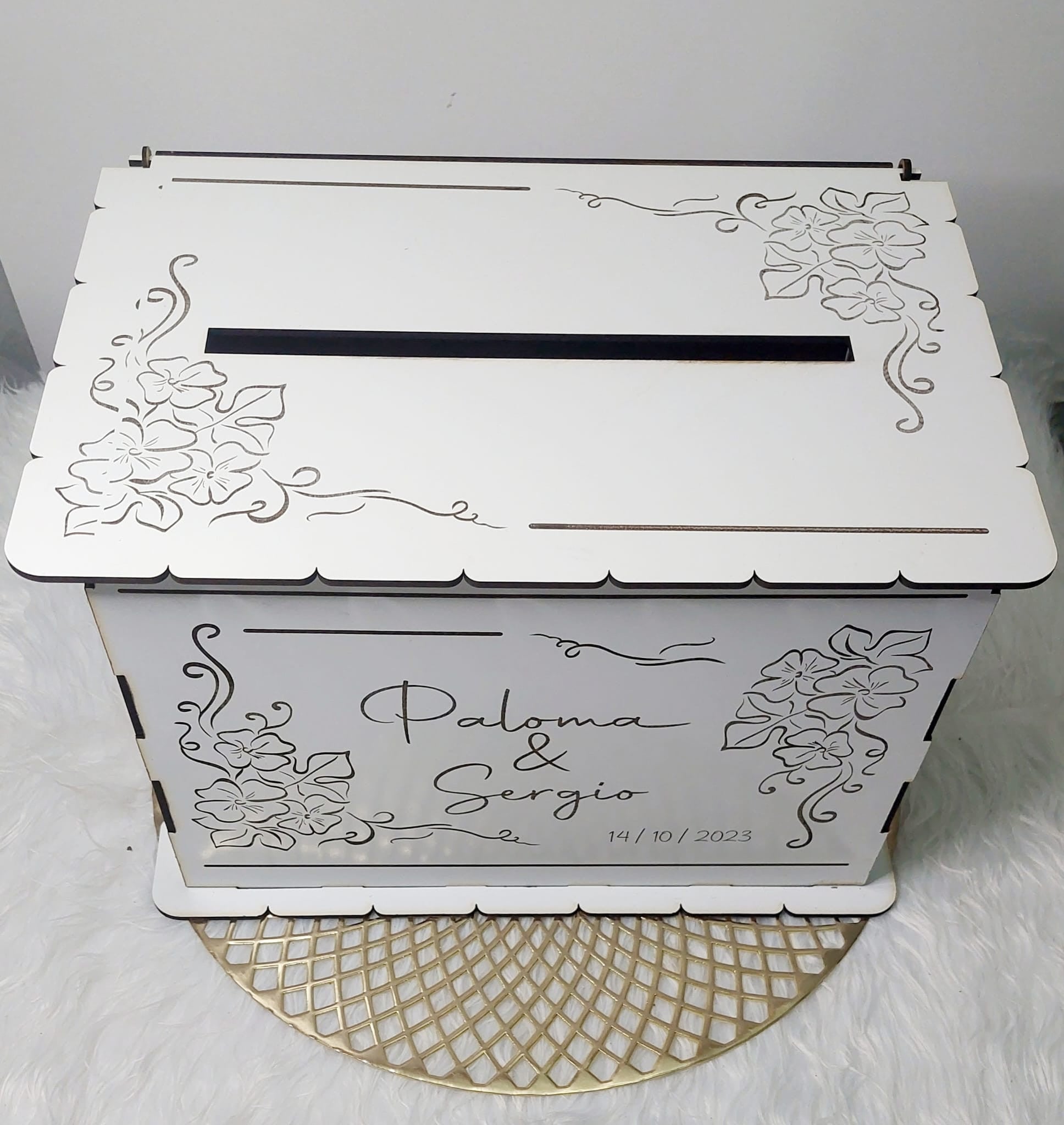 Caja para sobres de boda