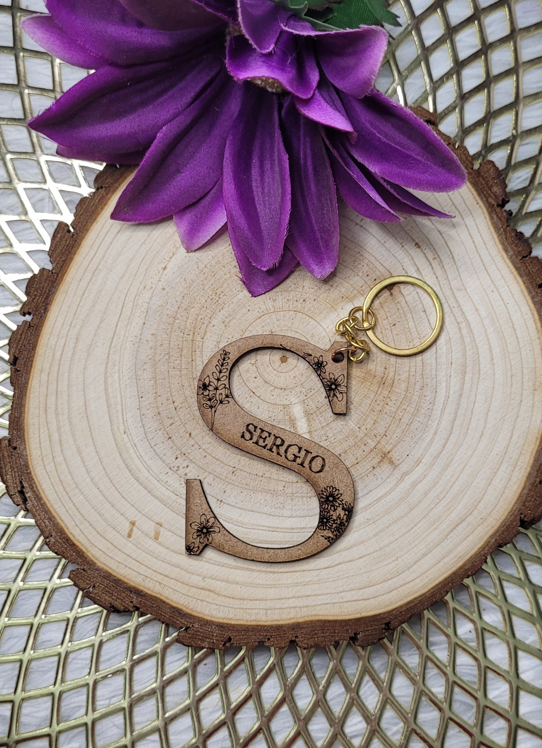 Llaveros de iniciales