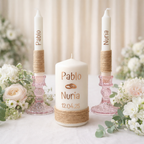Ritual de la Luz para Boda Personalizado | Velas Personalizadas | nelu.dreams
