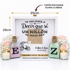 Ritual de arena para bodas personalizado Te volvería a decir que si