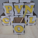 Botes porta lápices personalizados