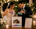 Ritual de arena para bodas personalizado