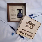 Caja de madera personalizada para regalar al novio el día de la boda. Modelo futuro esposo