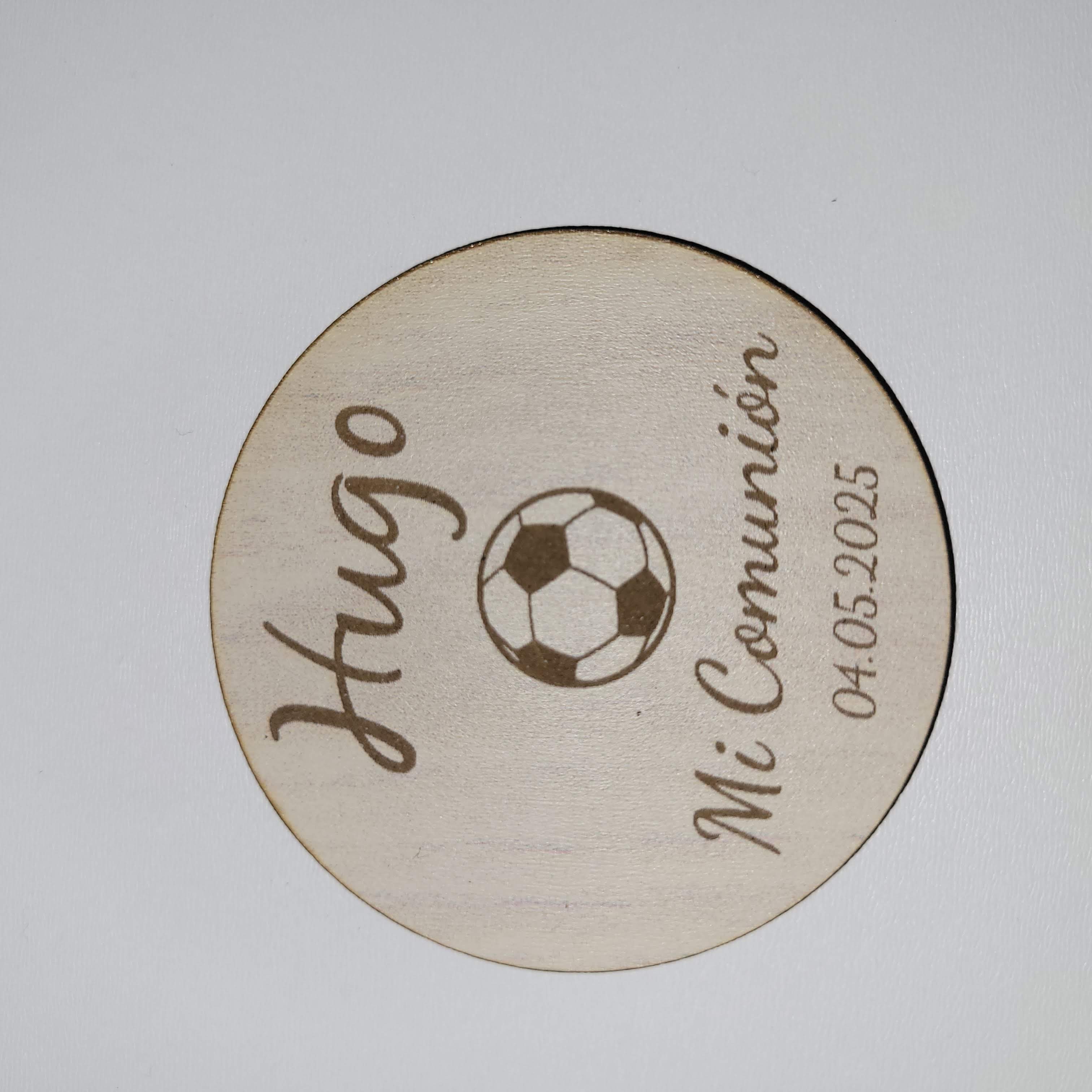 Corta pizza personalizado para comuniones