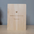 Foto libro personalizado grabado a laser